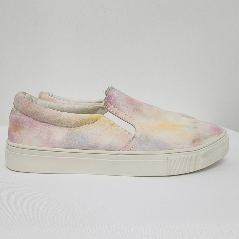 American Eagle Tie Dye Slip-On Canvas Shoes 8 - Picture 1 of 6